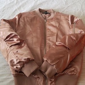 Pink Bomber Jacket